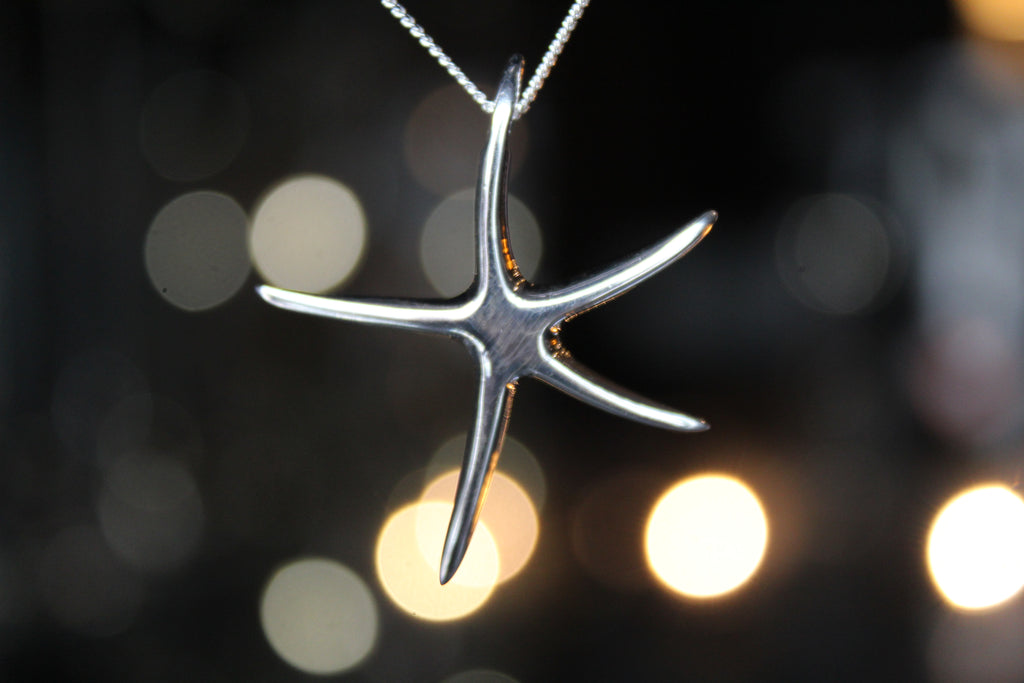 High Gloss Starfish Necklace