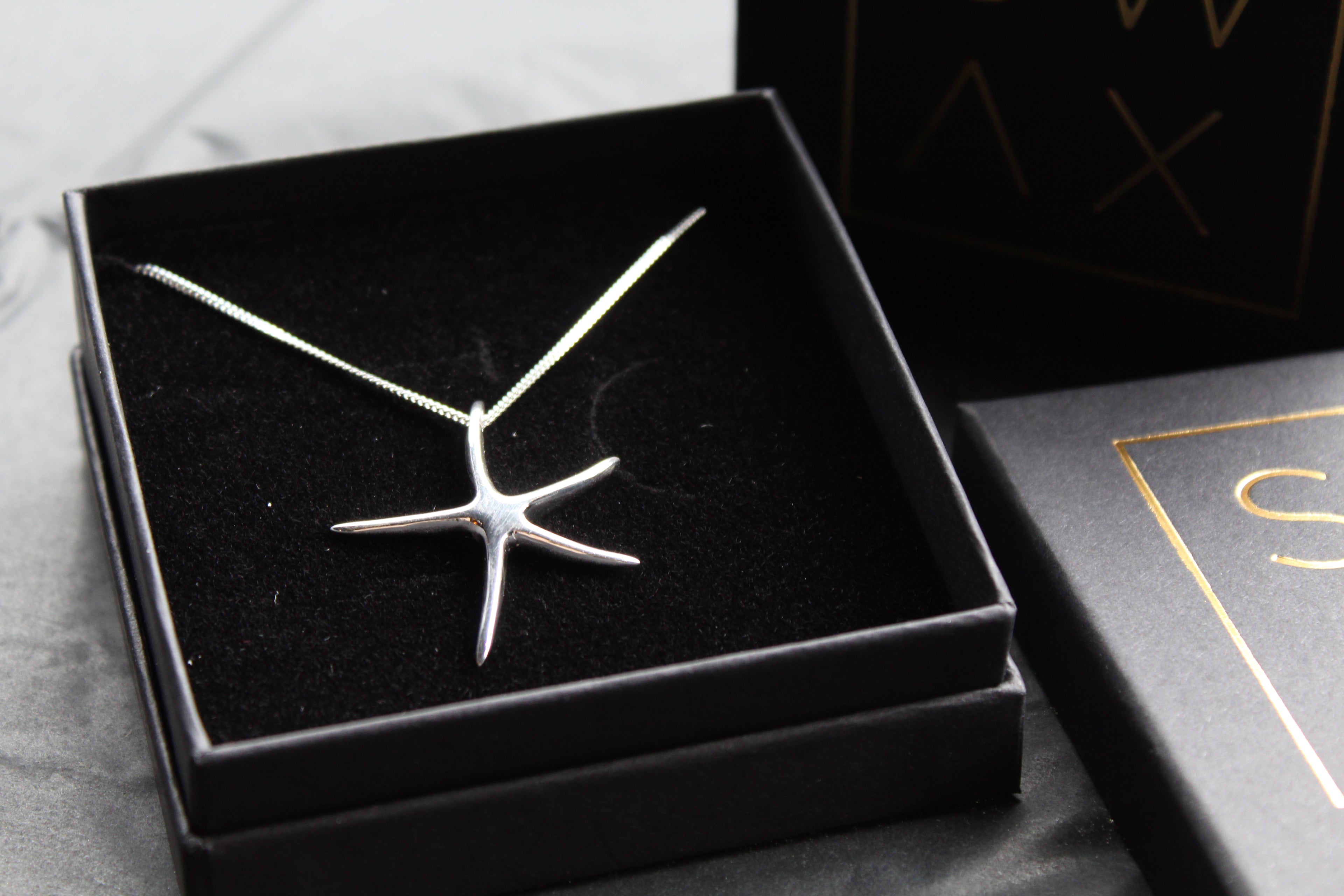 High Gloss Starfish Necklace