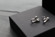 Load image into Gallery viewer, Infinity Stud with Clear CZ Detail
