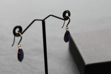 Load image into Gallery viewer, Lapis Drop Earrings
