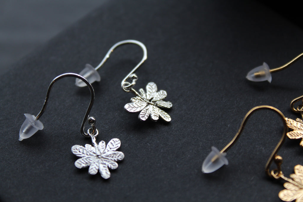 Leaf Hook Earrings