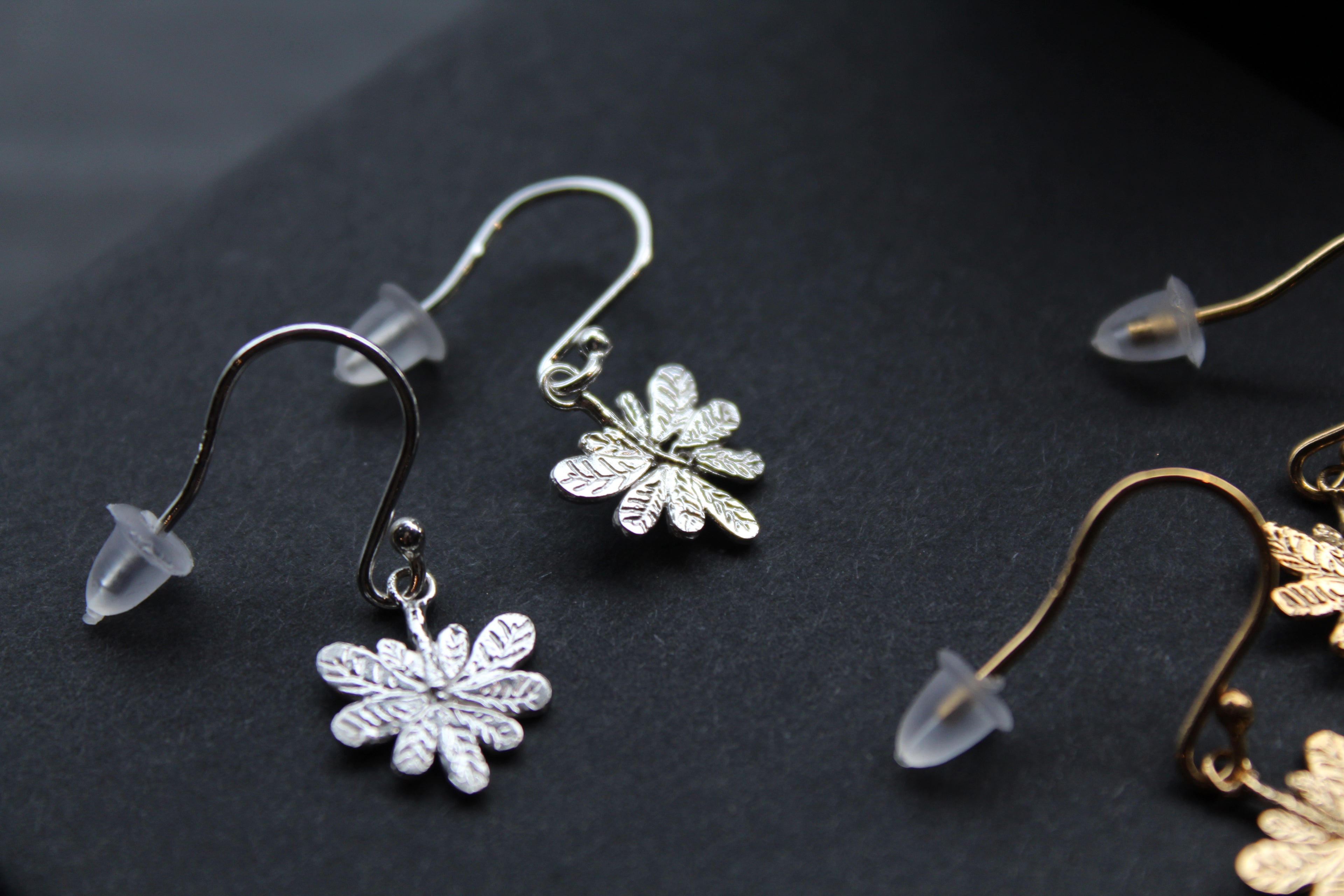 Leaf Hook Earrings