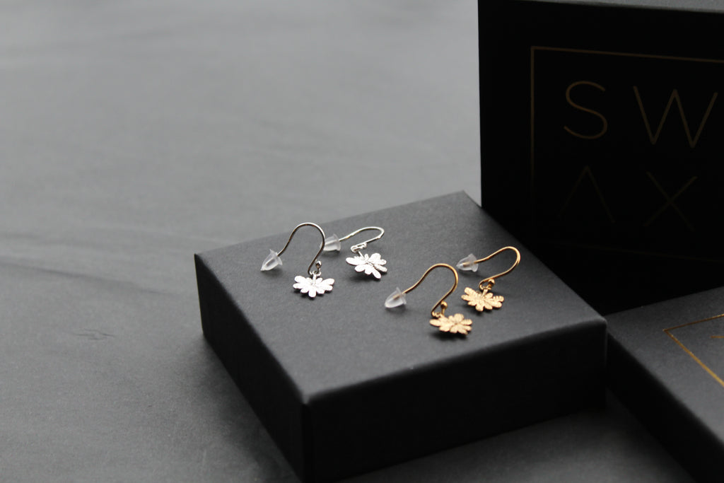 Leaf Hook Earrings