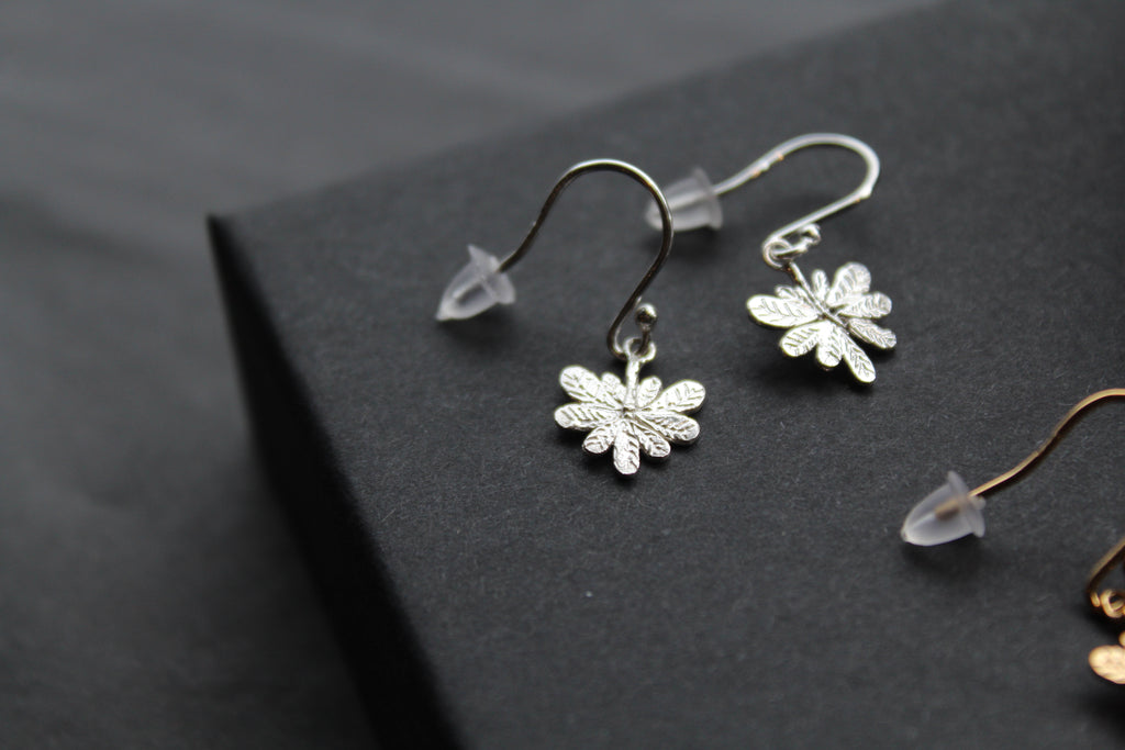 Leaf Hook Earrings