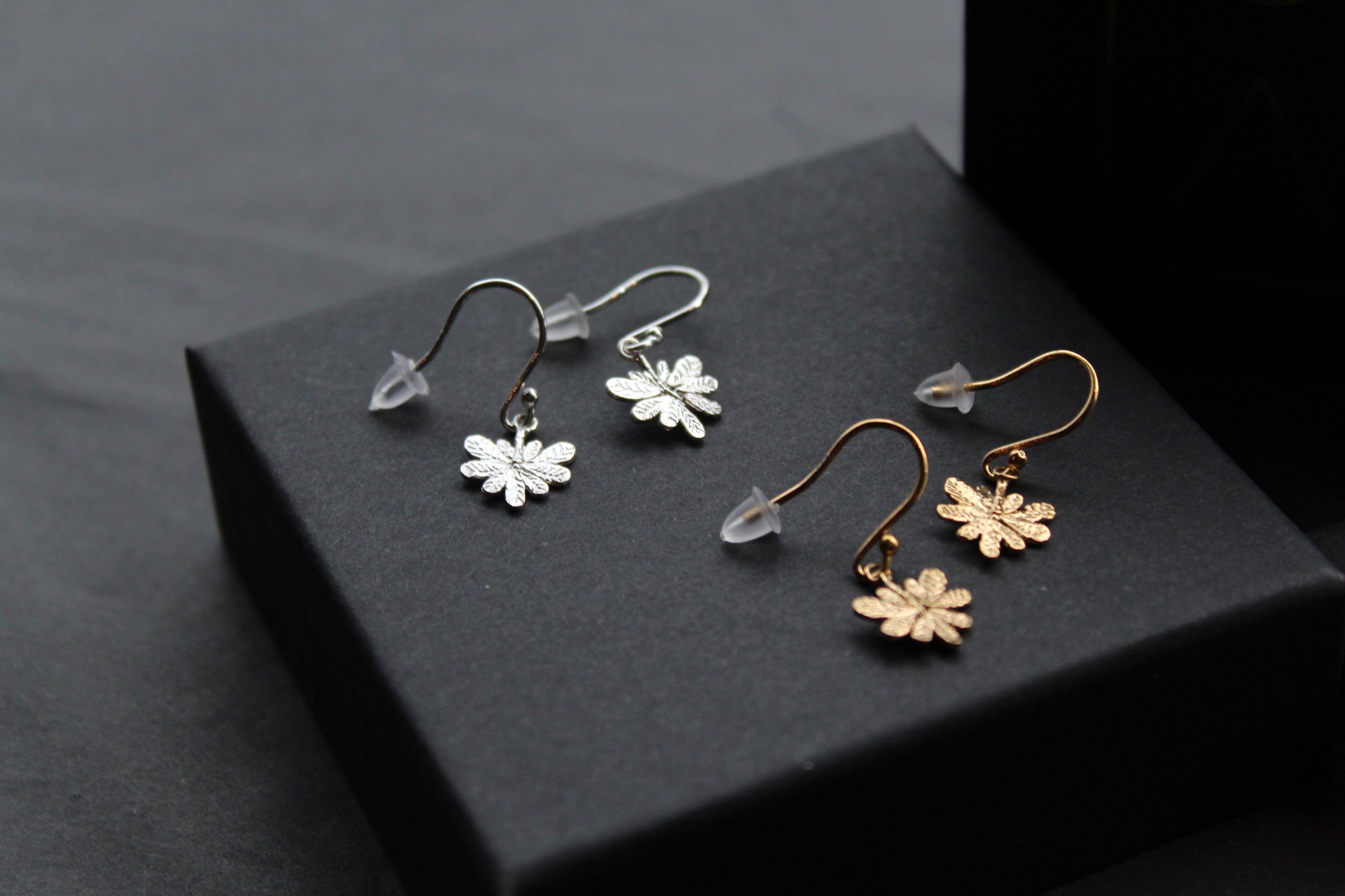 Leaf Hook Earrings