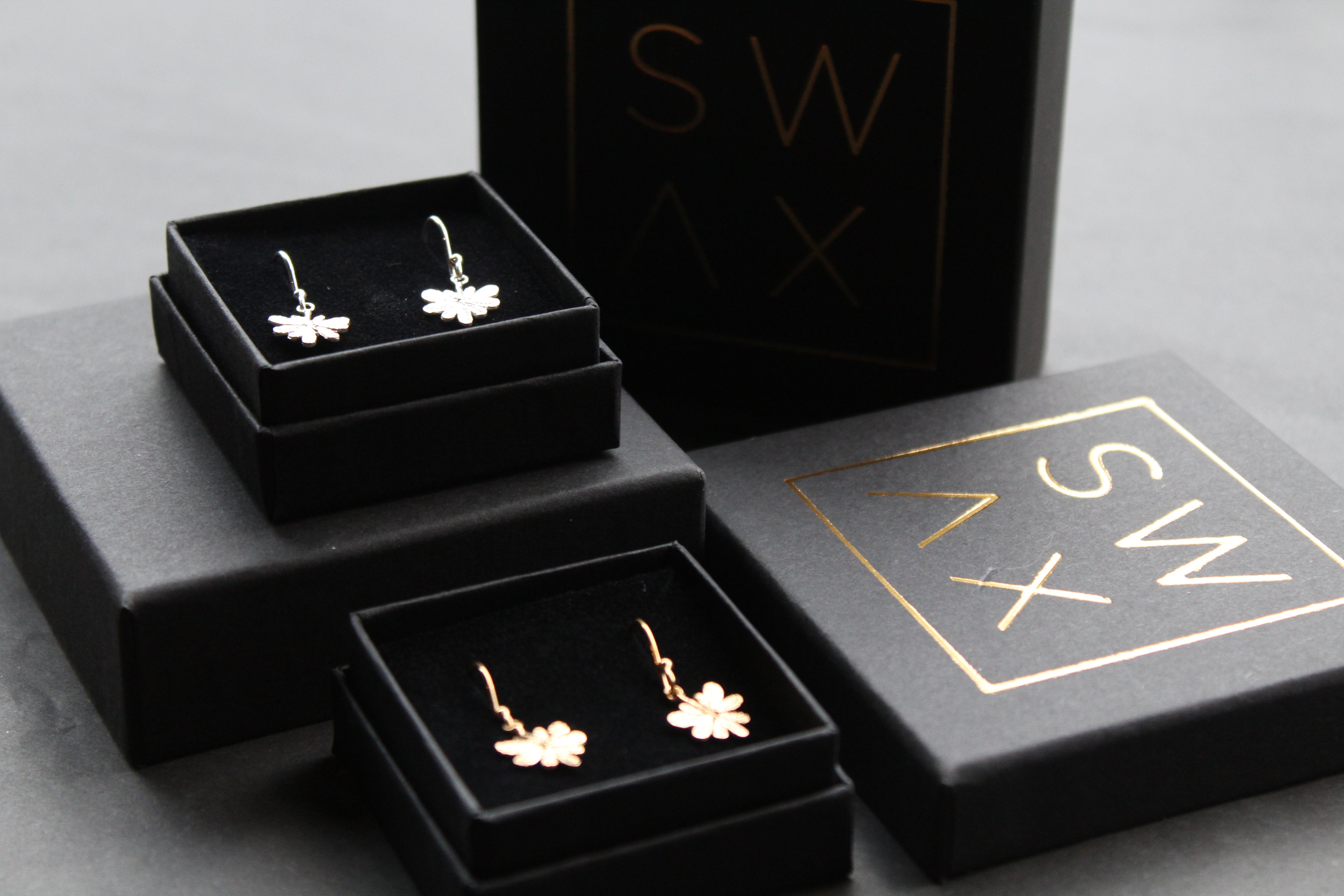Leaf Hook Earrings