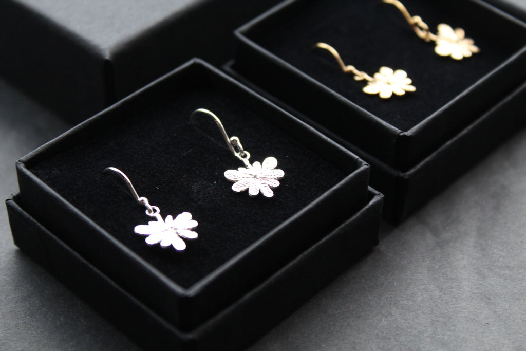 Leaf Hook Earrings