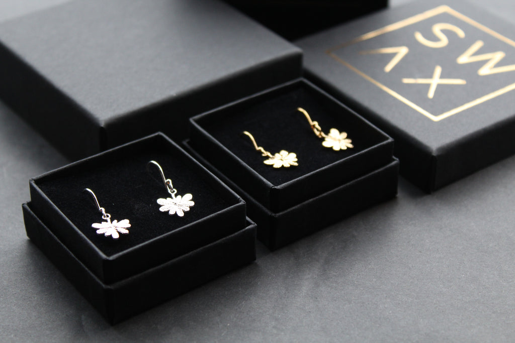 Leaf Hook Earrings