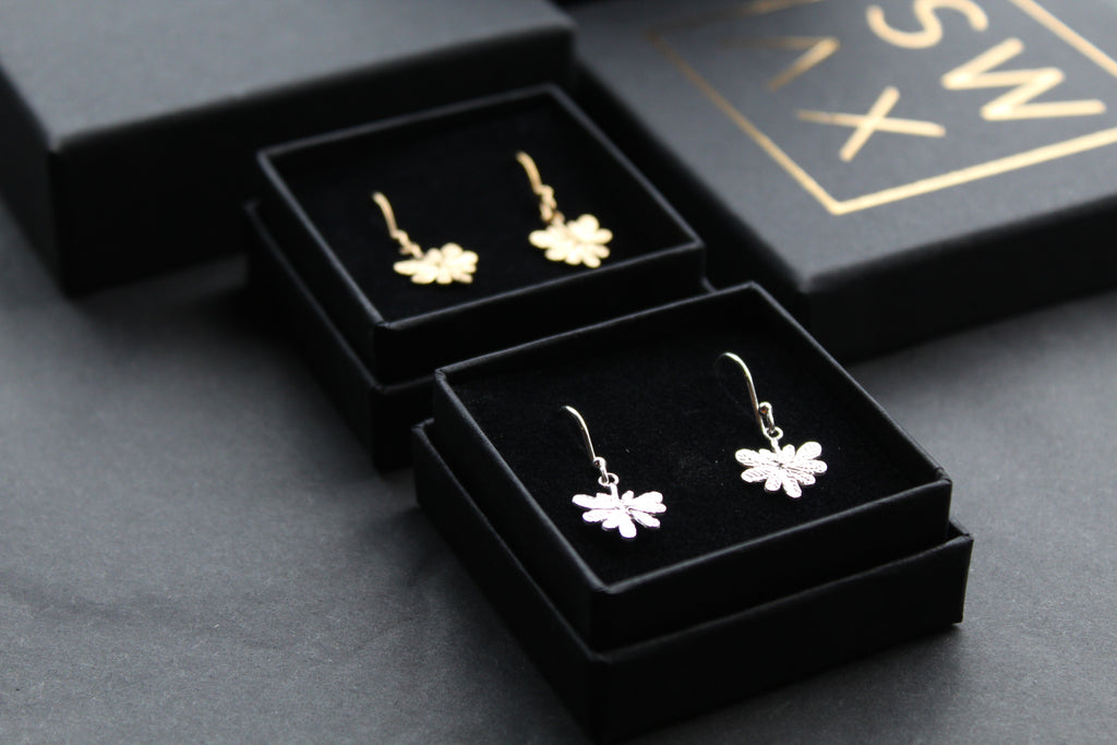Leaf Hook Earrings