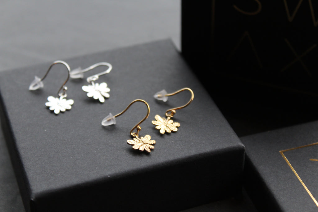 Leaf Hook Earrings