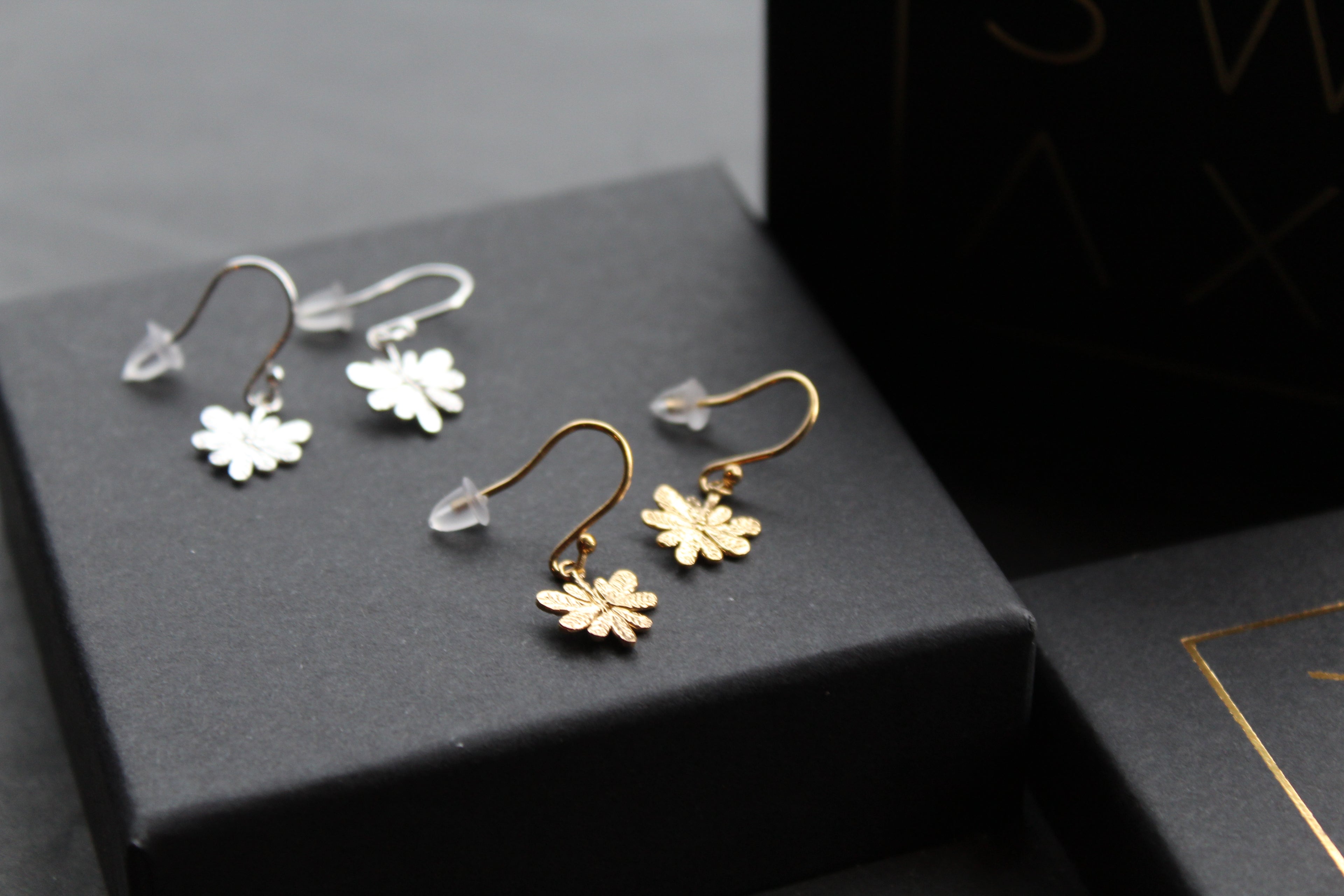 Leaf Hook Earrings