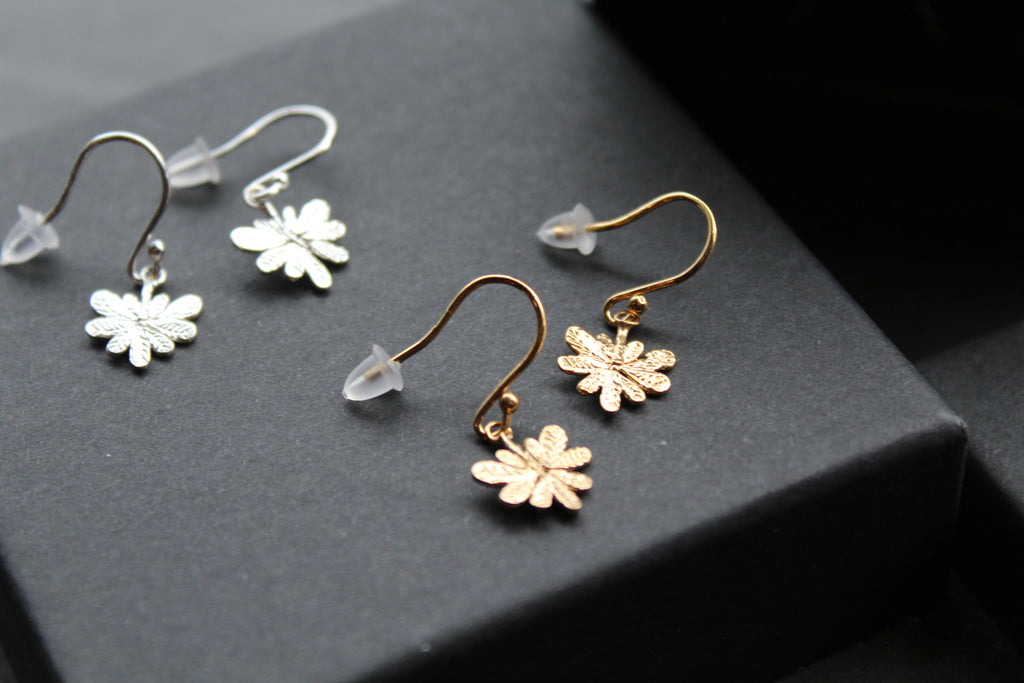 Leaf Hook Earrings