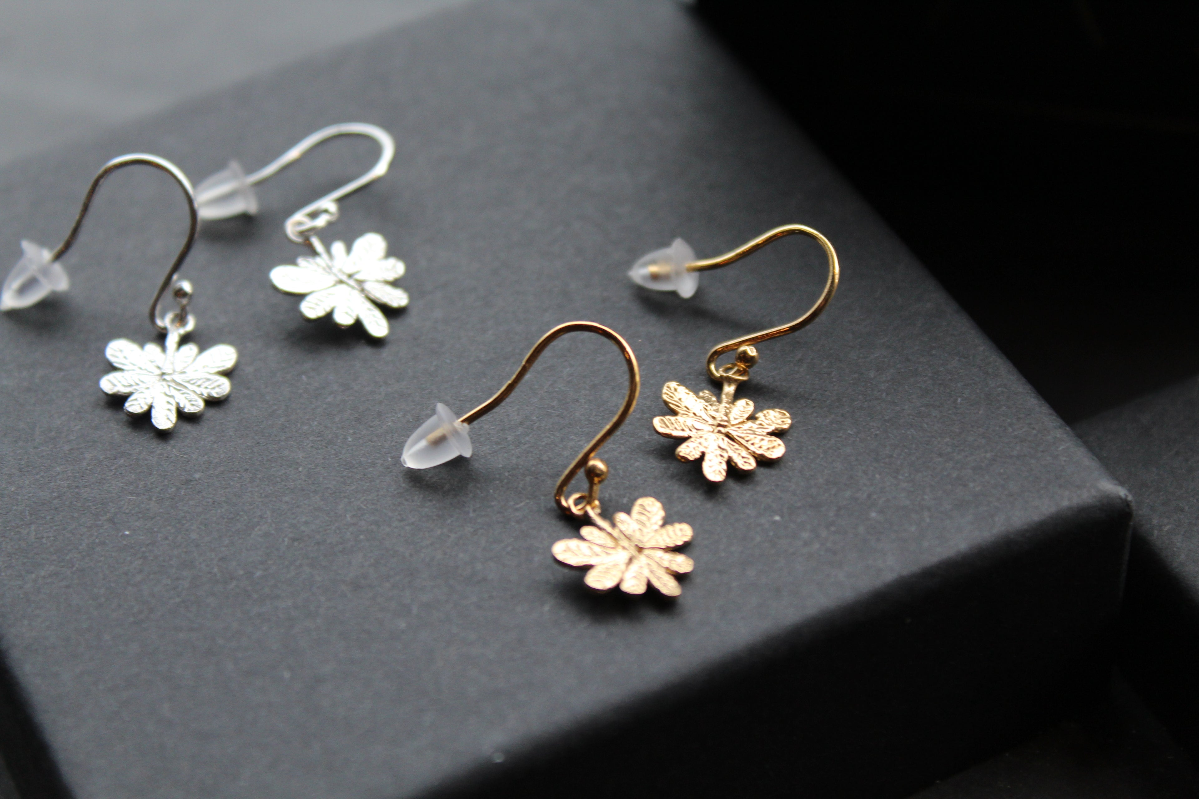 Leaf Hook Earrings