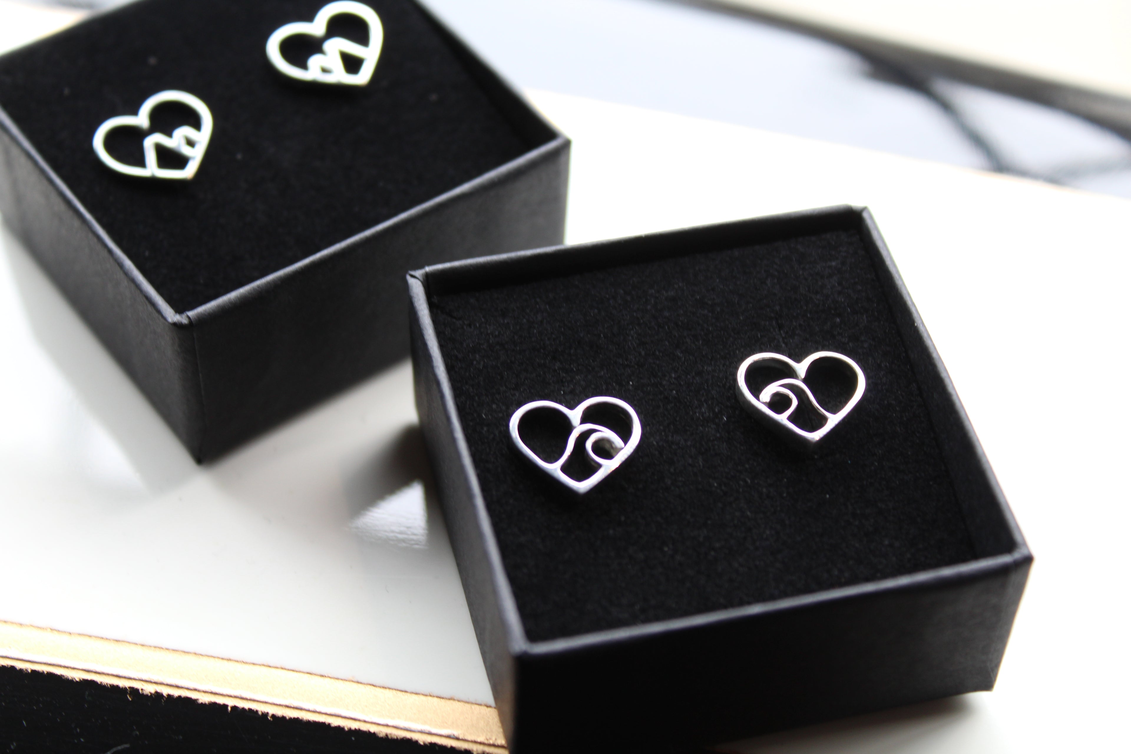 Love the Mountains/Oceans Stud Earrings