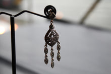 Load image into Gallery viewer, Marcasite Drop Earrings
