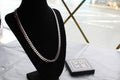 Matte and Polished Stainless Steel Necklace