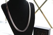 Load image into Gallery viewer, Matte and Polished Stainless Steel Necklace
