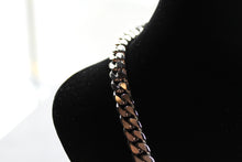 Load image into Gallery viewer, Matte and Polished Stainless Steel Necklace
