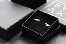 Load image into Gallery viewer, Mini Bee Stud Earring
