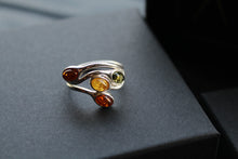 Load image into Gallery viewer, Mixed Amber Ring
