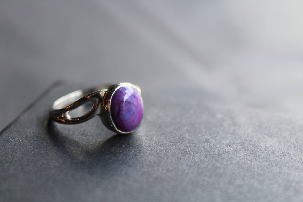 Mohave Purple Turquoise Ring