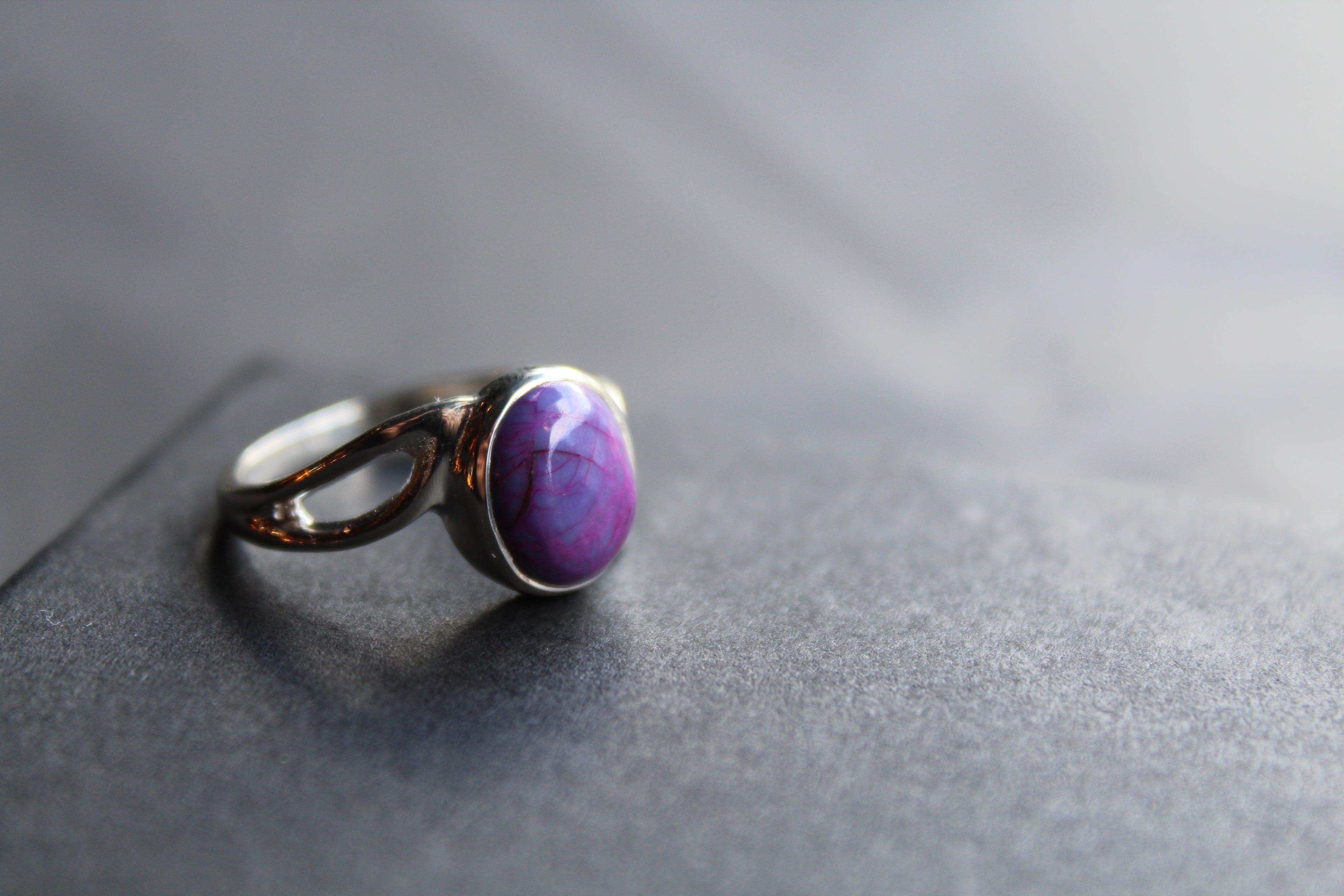 Mohave Purple Turquoise Ring