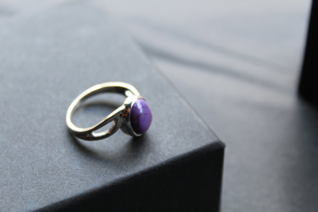 Mohave Purple Turquoise Ring