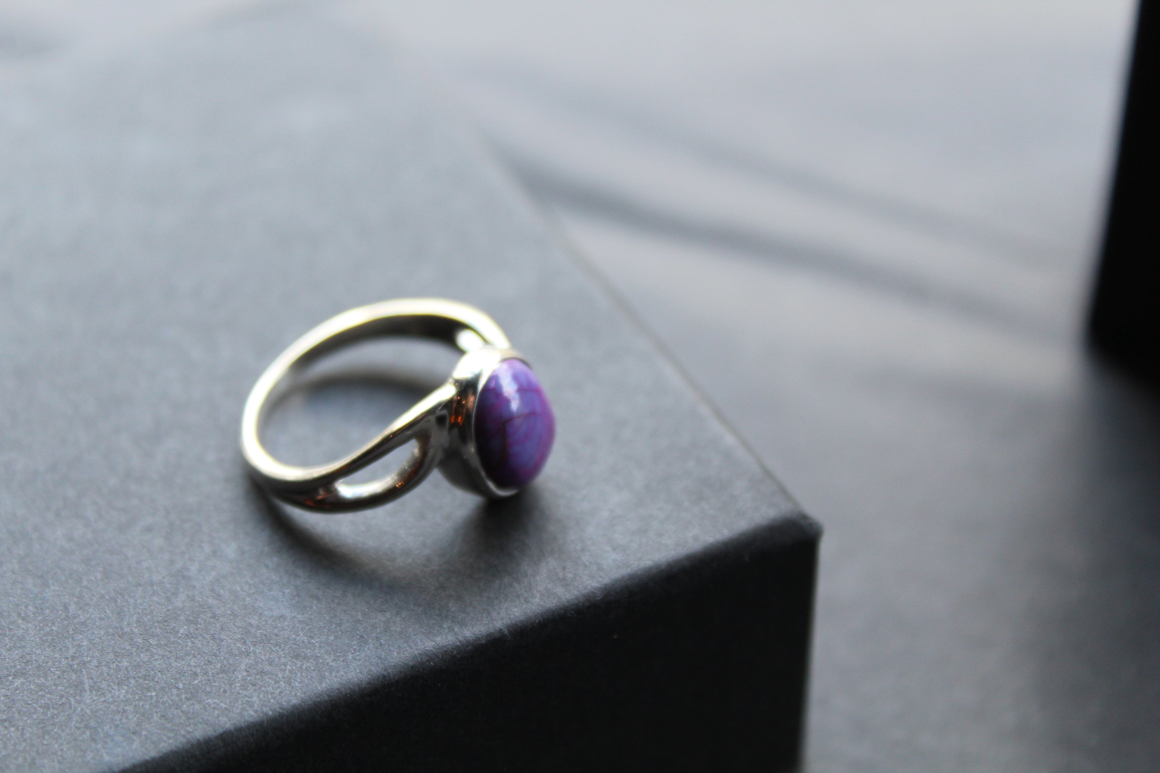 Mohave Purple Turquoise Ring