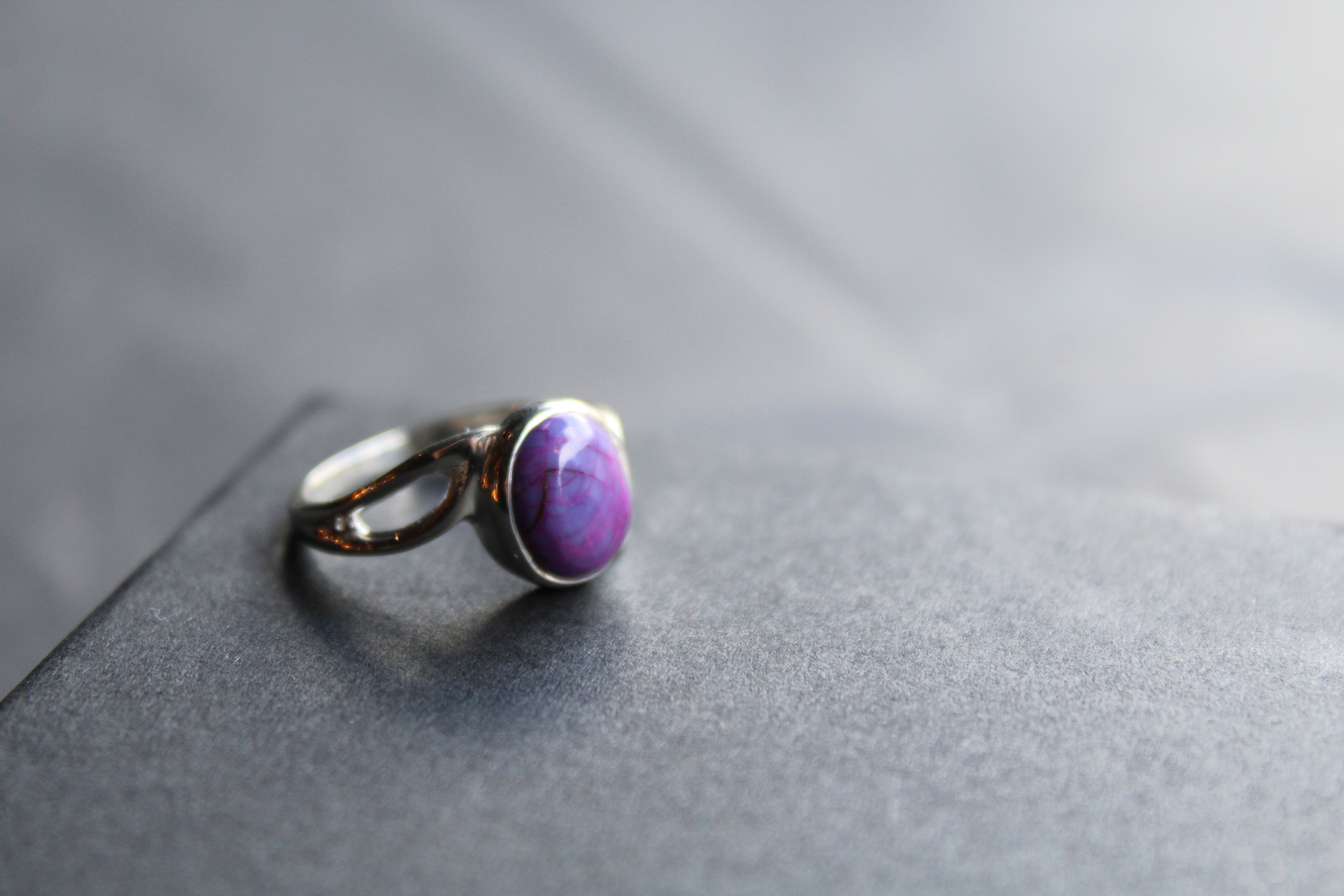 Mohave Purple Turquoise Ring