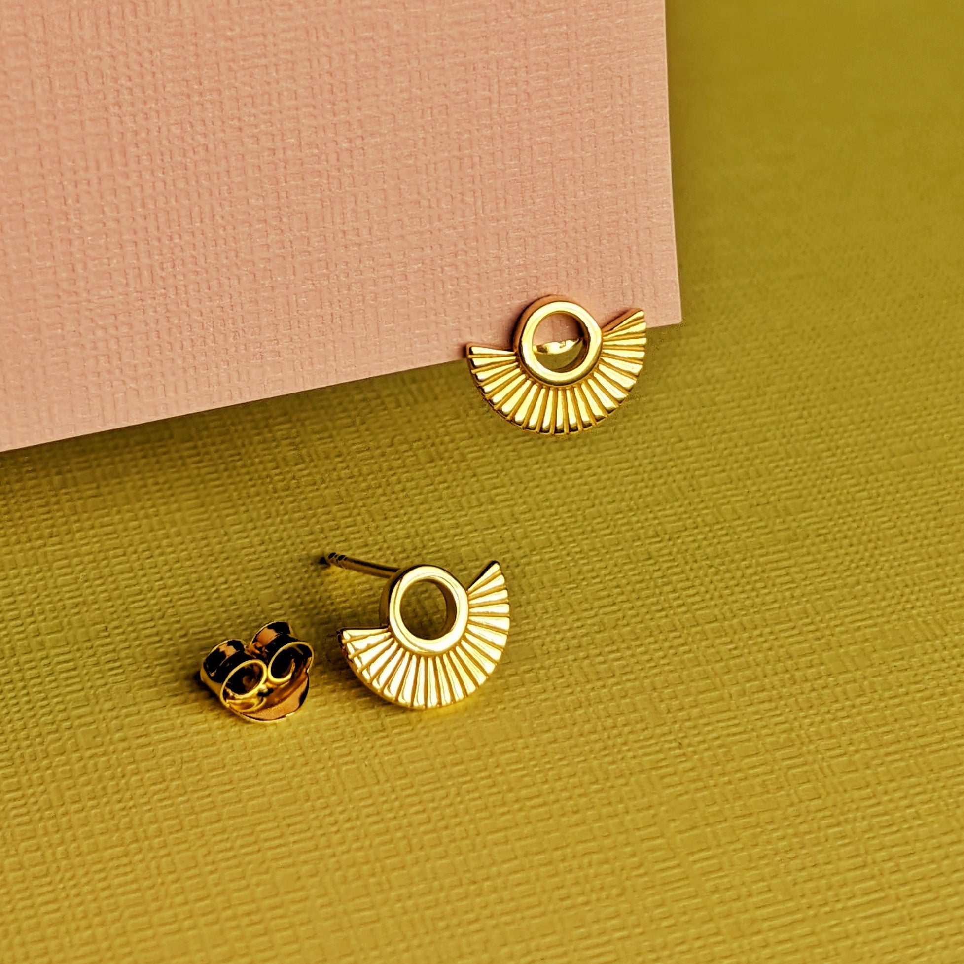 Art deco studs sale