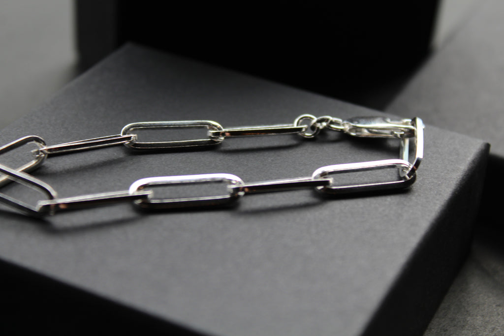 Paperclip Chain Bracelet