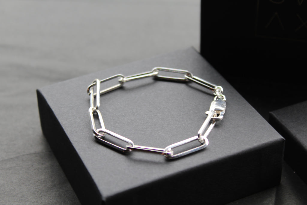 Paperclip Chain Bracelet