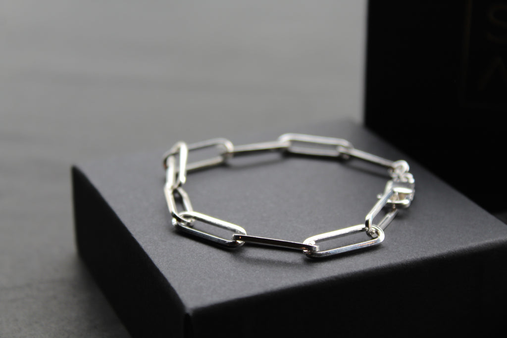 Paperclip Chain Bracelet