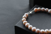 Load image into Gallery viewer, Peach Fresh Water Pearl Bracelet
