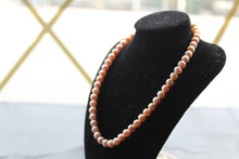 Load image into Gallery viewer, Peach Pearl Necklace
