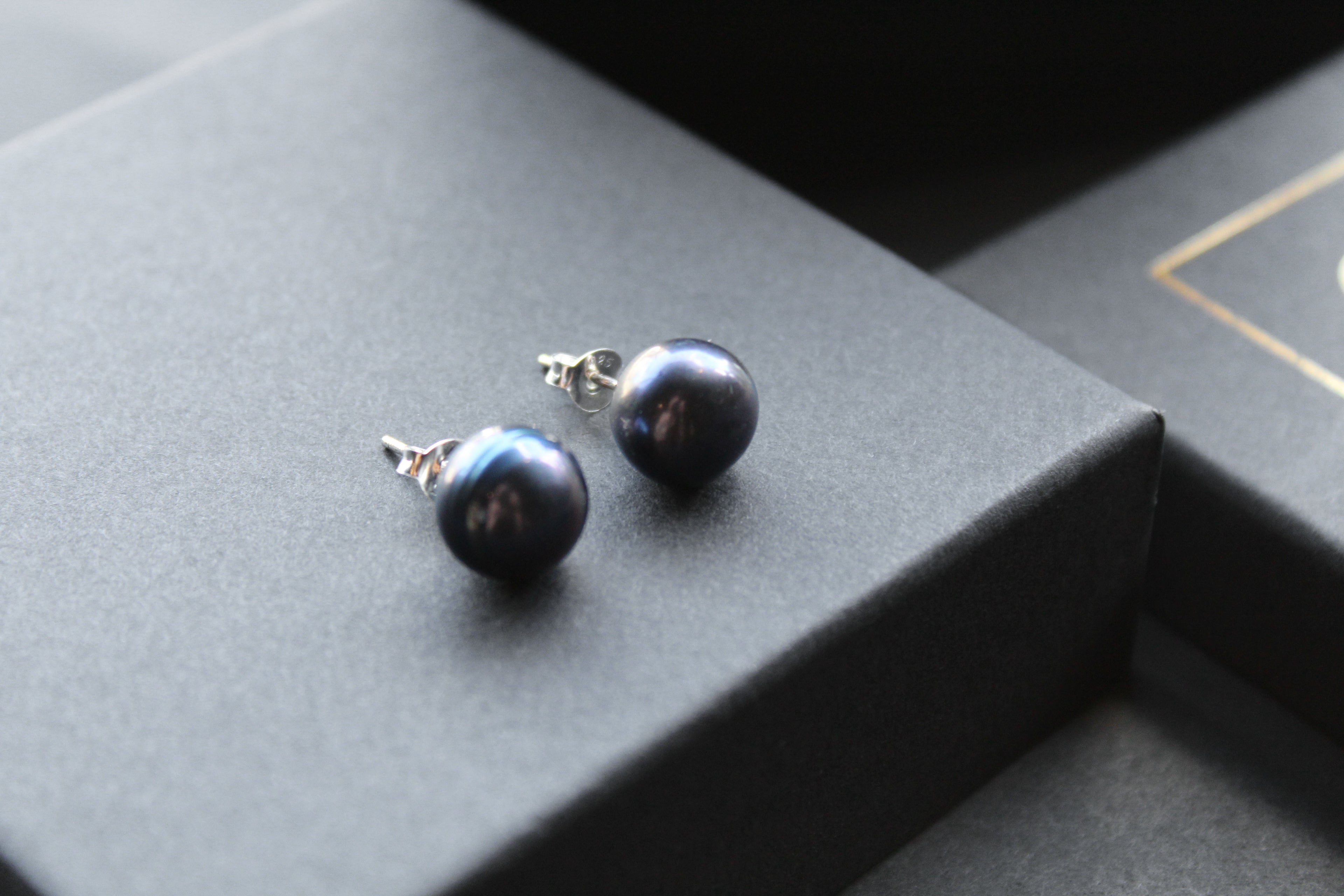Peacock Fresh Water Pearl Studs