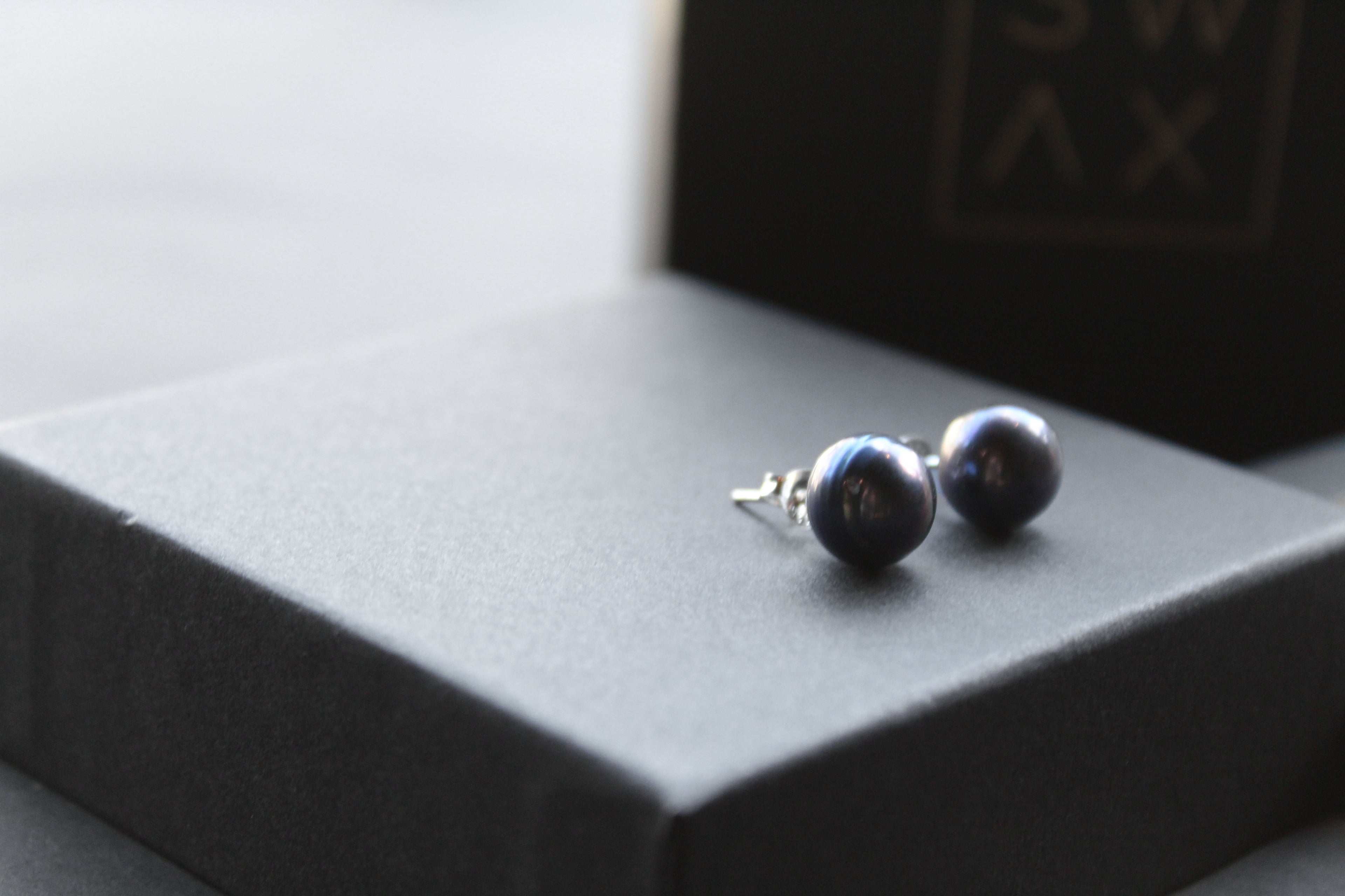 Peacock Fresh Water Pearl Studs