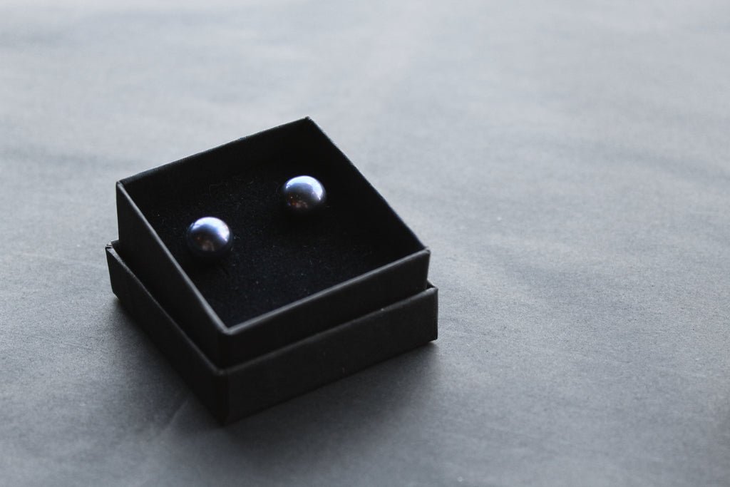 Peacock Fresh Water Pearl Studs
