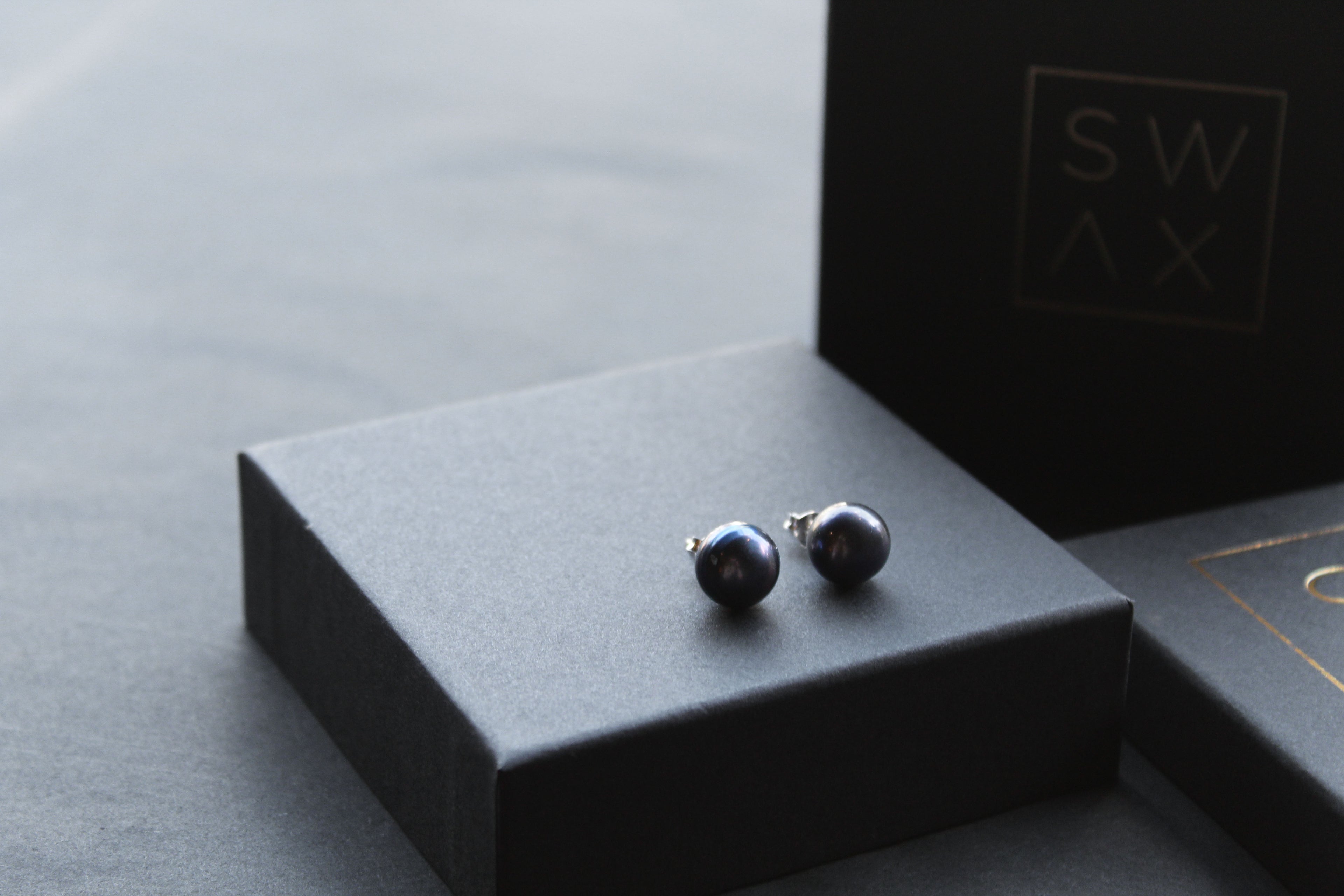 Peacock Fresh Water Pearl Studs
