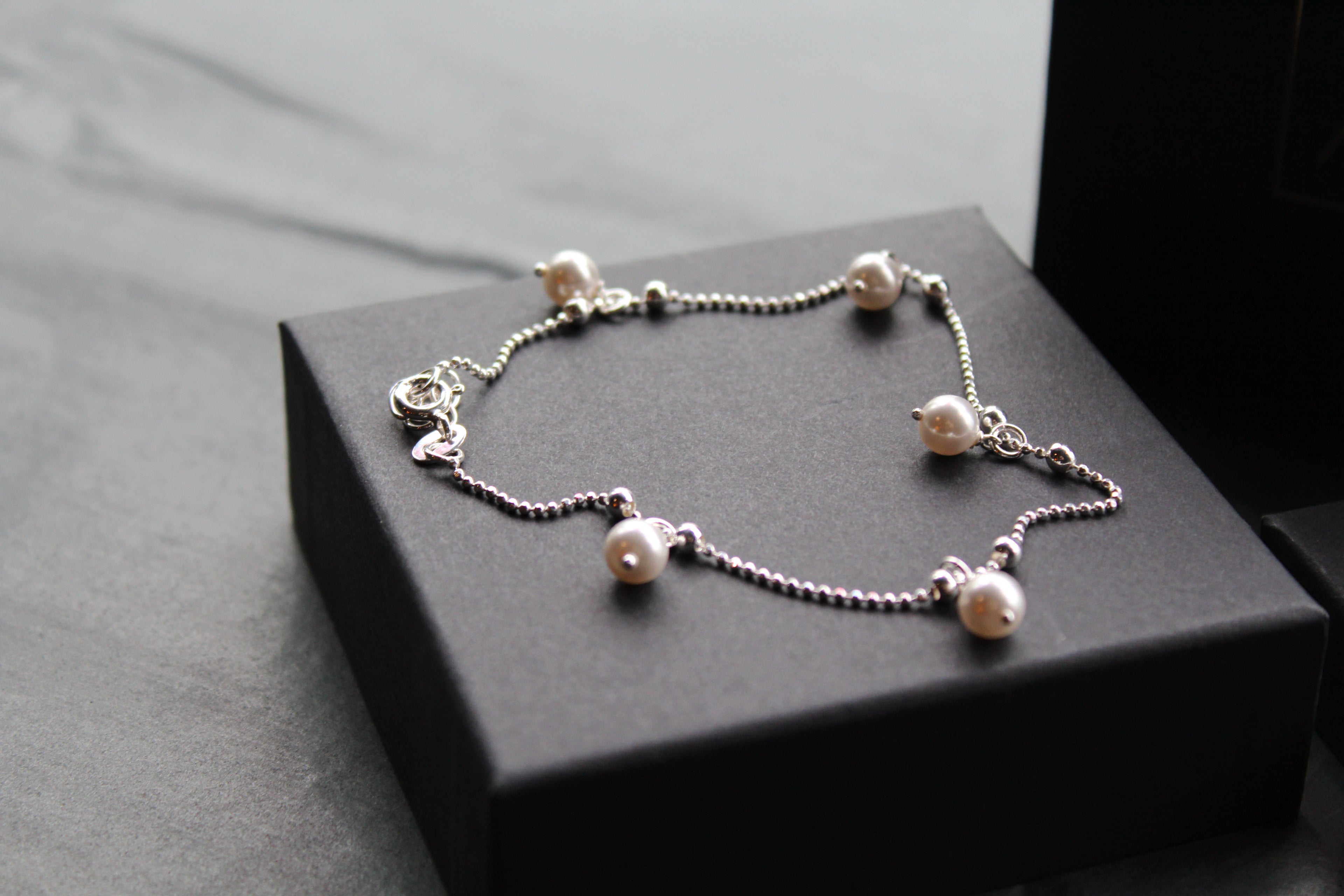 Pearl Ankle Chain