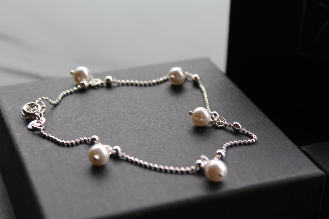 Pearl Ankle Chain