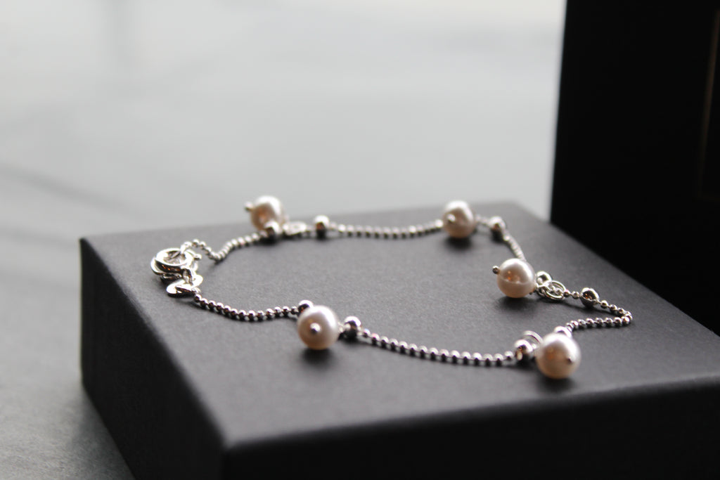 Pearl Ankle Chain