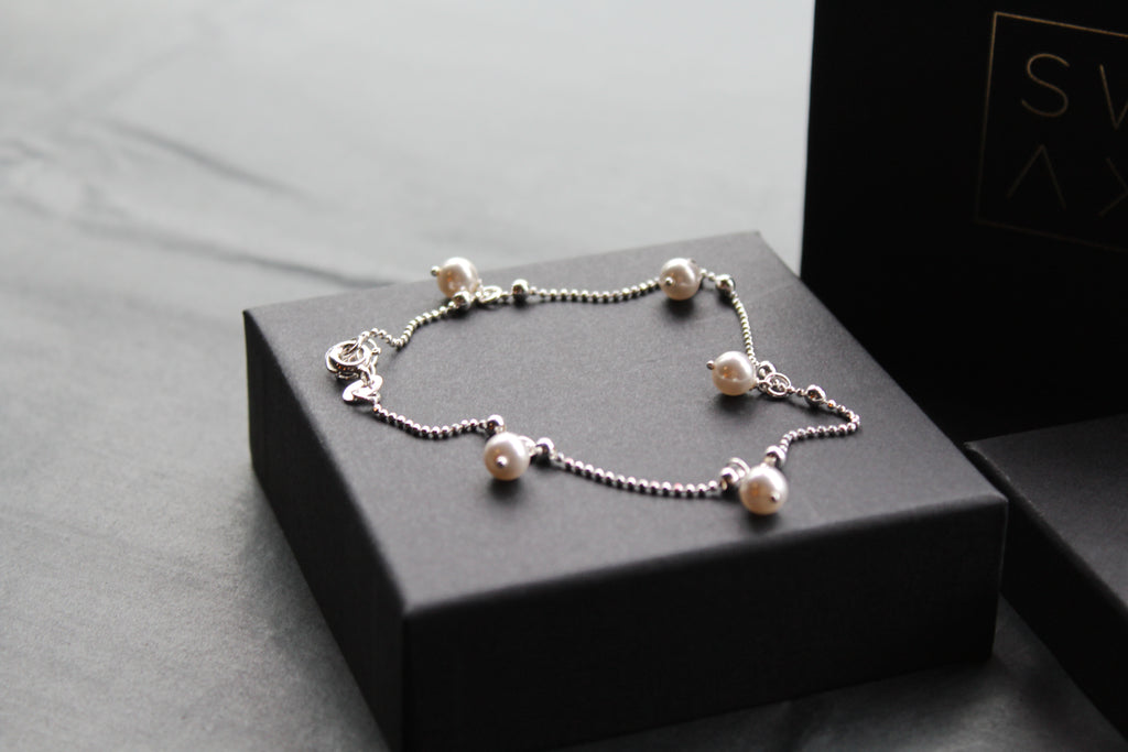 Pearl Ankle Chain