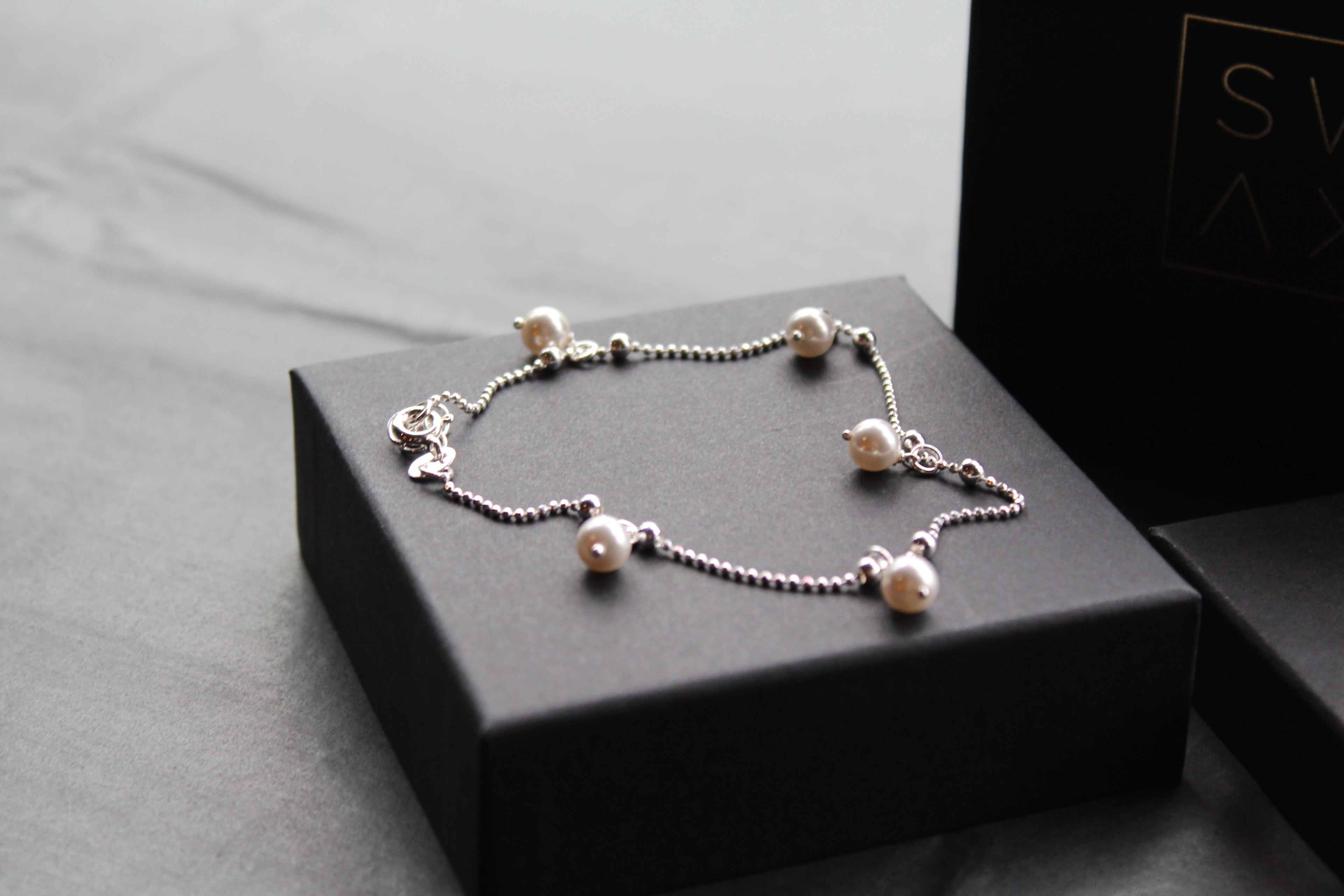 Pearl Ankle Chain