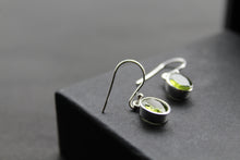 Load image into Gallery viewer, Peridot Drop Earrings
