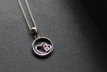 Load image into Gallery viewer, Pink CZ Heart Pendant
