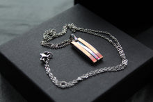 Load image into Gallery viewer, Polished Steel Pendant &amp; Chain
