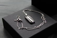 Load image into Gallery viewer, Polished Steel Pendant &amp; Chain
