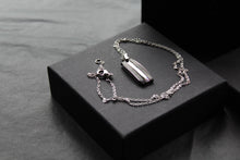 Load image into Gallery viewer, Polished Steel Pendant &amp; Chain
