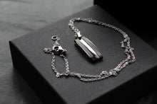 Load image into Gallery viewer, Polished Steel Pendant &amp; Chain
